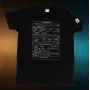 T-shirt Flight Plan - czarny