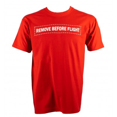 T-shirt Remove Before Flight
