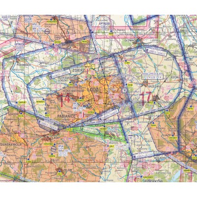 Mapa Polski VFR 1 : 500 000 - edycja 2026 - ścienna